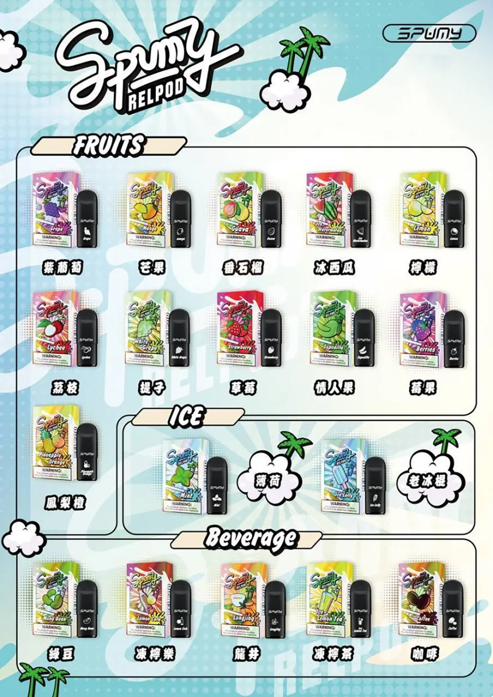 Spumy思邦迷Relpod-主機/煙彈