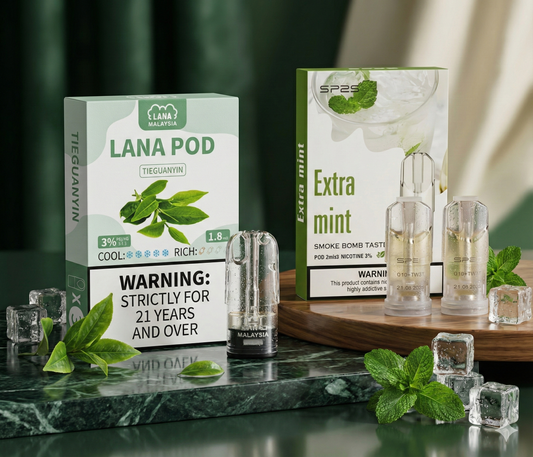 2025 電子煙彈終極對決：SP2S vs. LANA！發光特效、陶瓷芯口感評測與口味涼度總整理 | BK Select 電子煙研究室