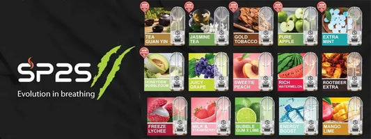 SP2 / SP2S 原廠一代通用煙彈：極致口感、防漏升級與派對神器全解析