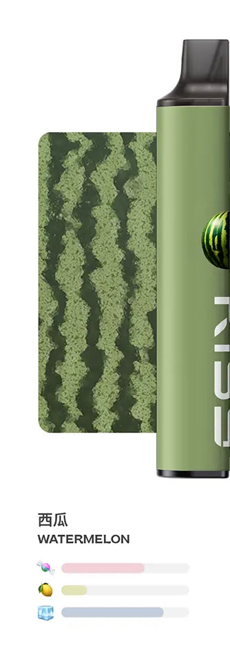 KIS5抛棄式一次性-6500口-西瓜