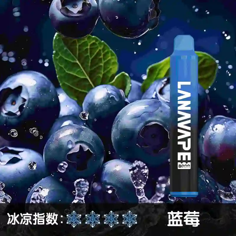 LANA-拉娜-拉納8000口-一次性抛棄式-藍莓
