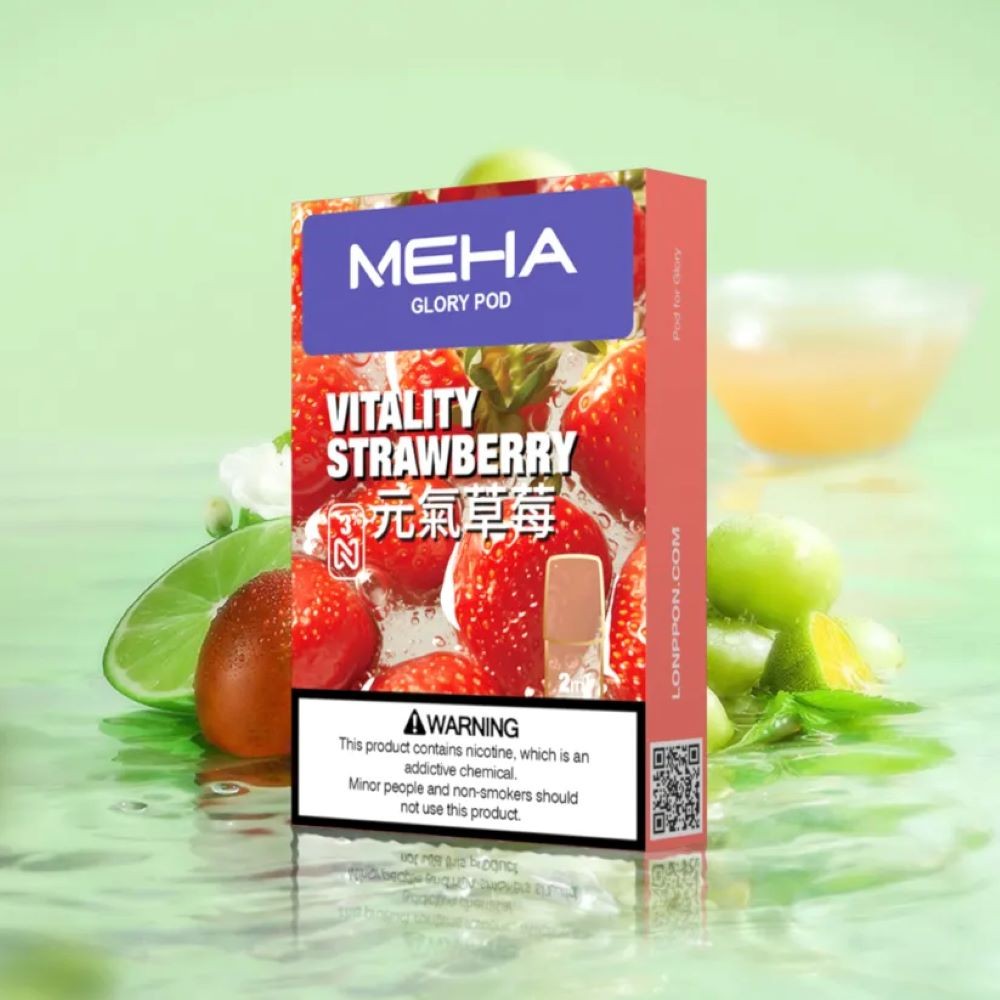 魅嗨-Meha-一代煙彈-元氣草莓