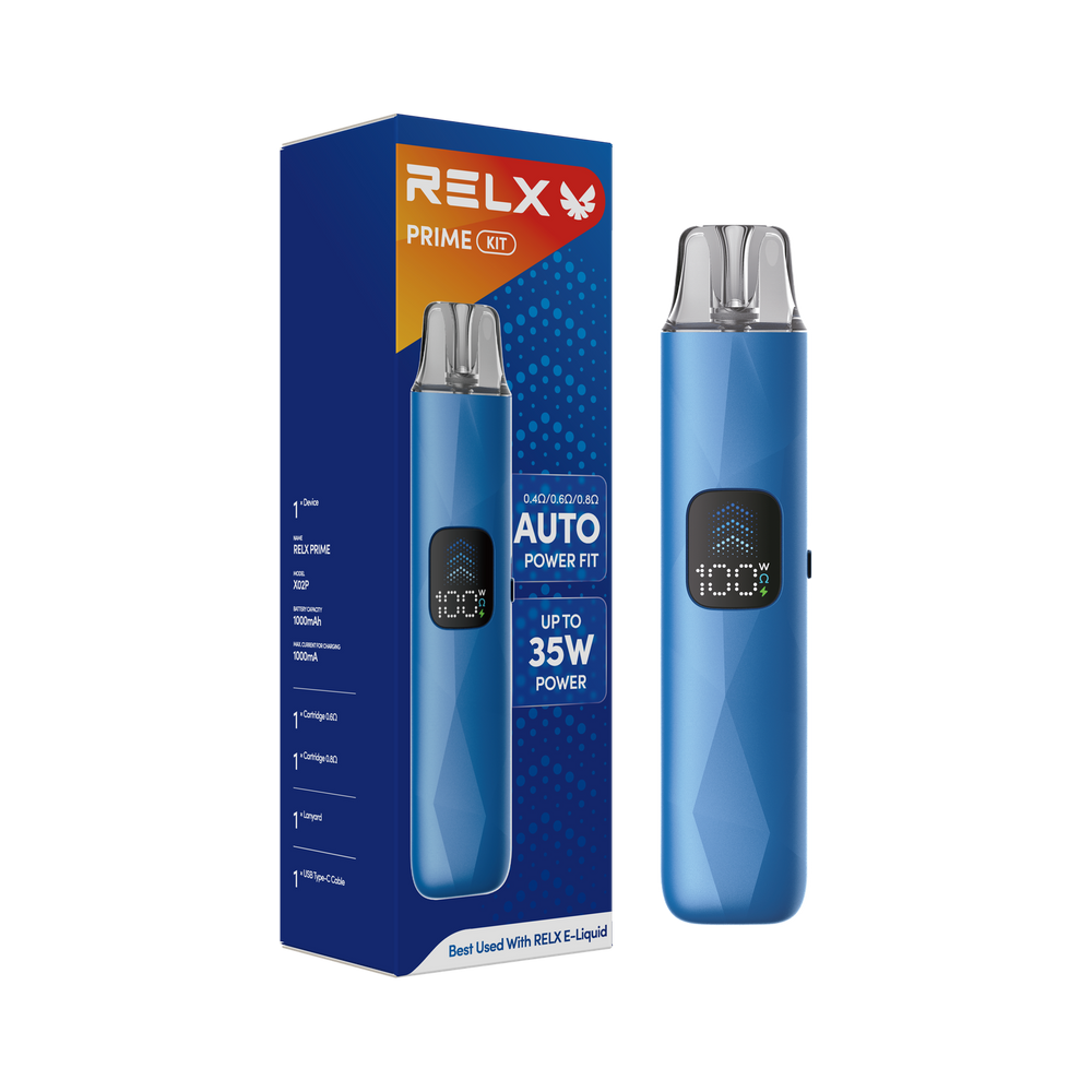 Relx Prime-悅刻-月克-悅克-月刻-開放式主機-灰藍