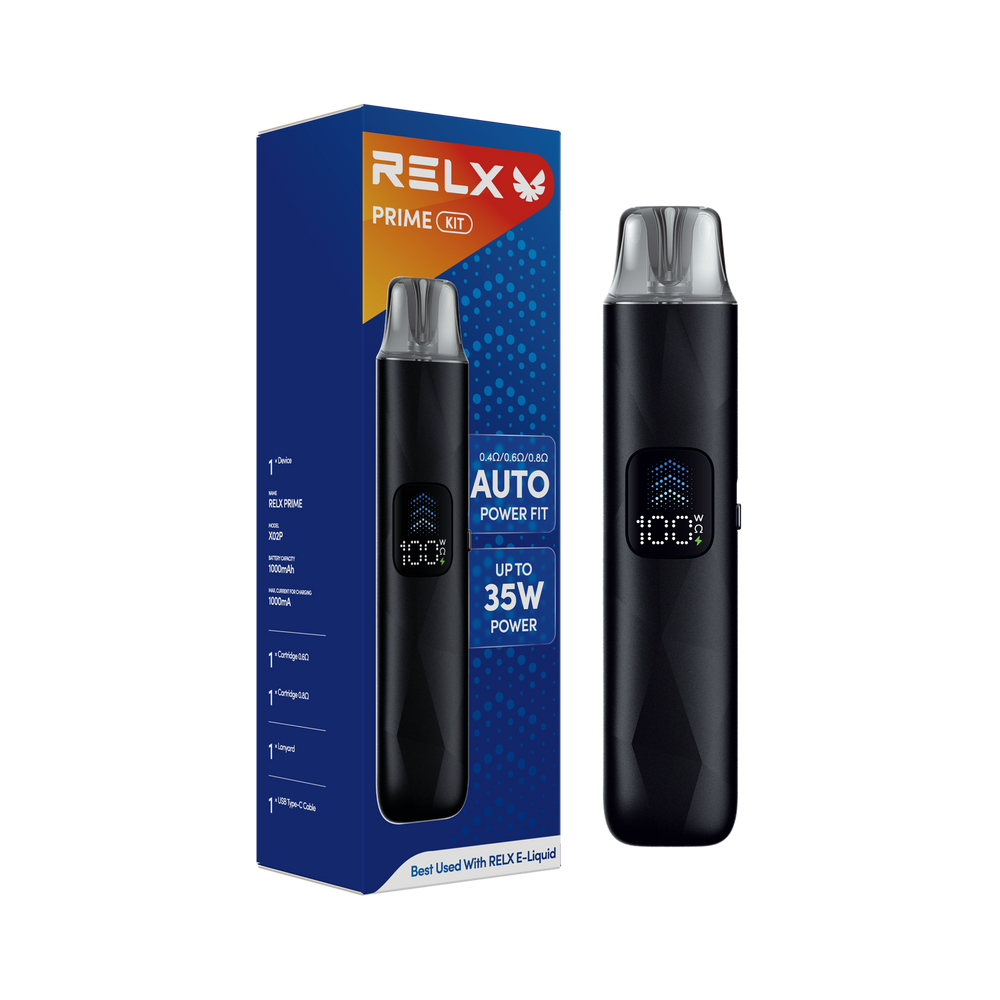 Relx Prime-悅刻-月克-悅克-月刻-開放式主機-黑色