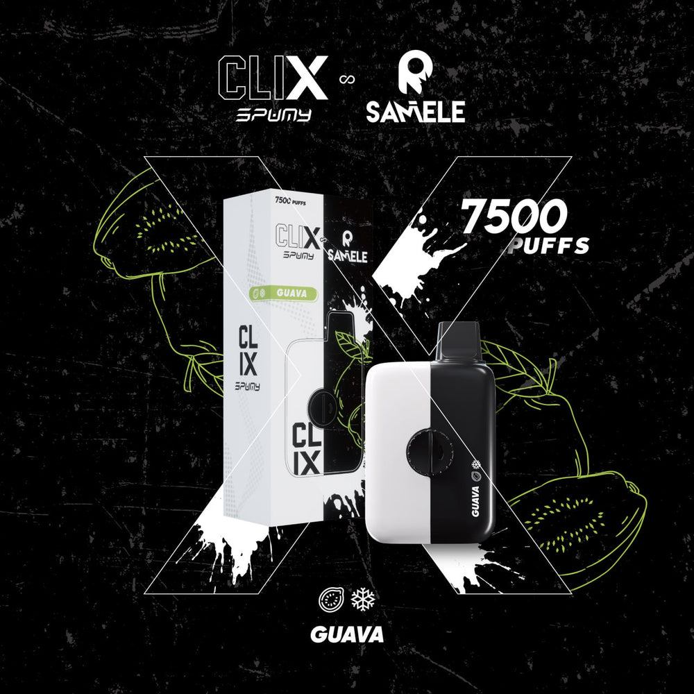 Spumy-clix-6000口抛棄式一次性-番石榴/芭樂