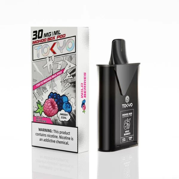 東京魔盒-抛棄式魔盒煙彈-莓果