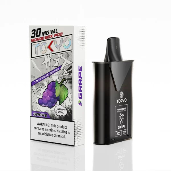 東京魔盒-抛棄式魔盒煙彈-紫葡萄