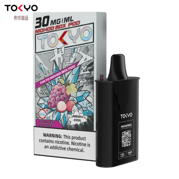 東京魔盒-抛棄式魔盒煙彈-葡萄荔枝