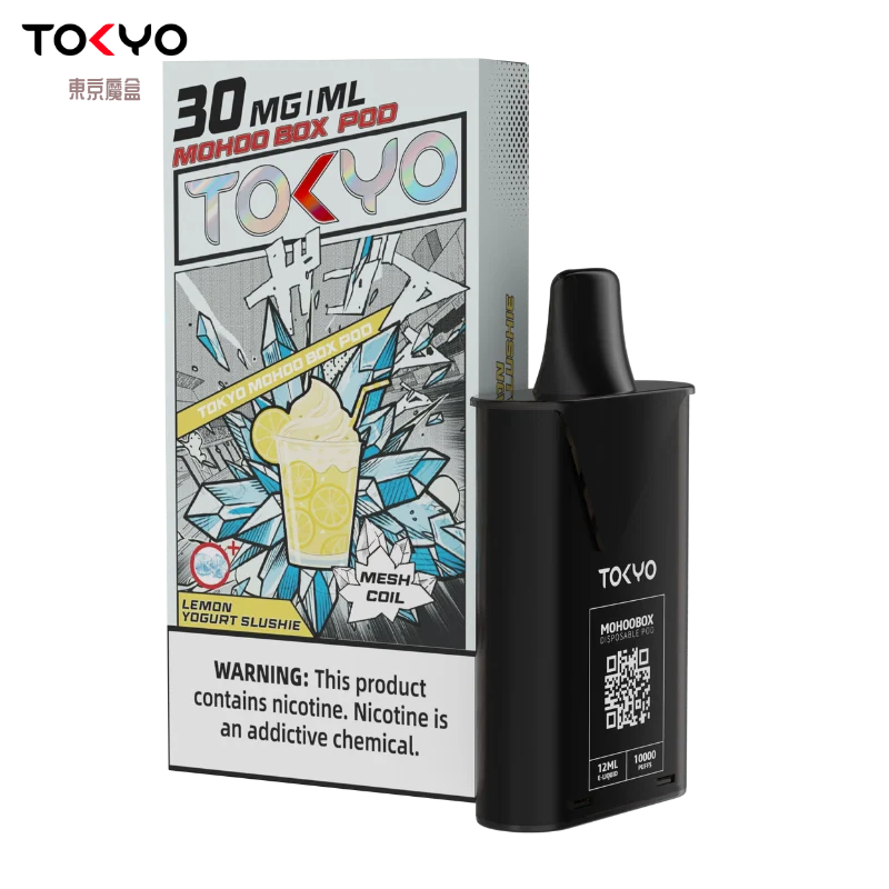 東京魔盒-抛棄式魔盒煙彈-檸檬優格冰沙