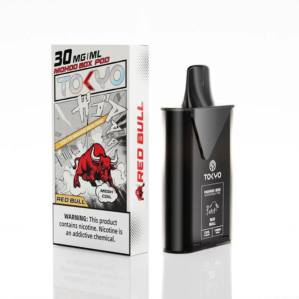 東京魔盒-抛棄式魔盒煙彈-紅牛