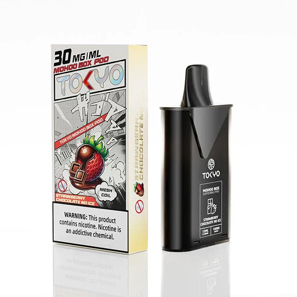 東京魔盒-抛棄式魔盒煙彈-無涼草莓巧克力