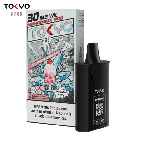 東京魔盒-抛棄式魔盒煙彈-草莓優格冰沙