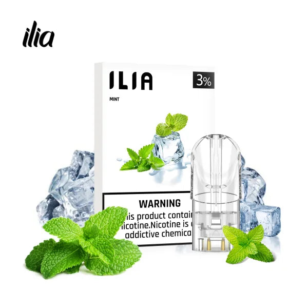 ILIA-哩亞-裏亞-哩亞一代-煙彈-薄荷