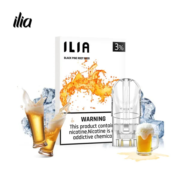 ILIA-哩亞-裏亞-哩亞一代-煙彈-沙士啤酒