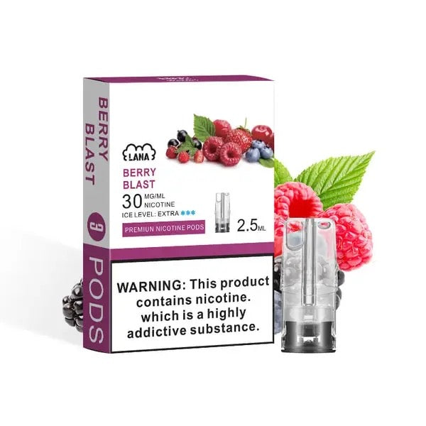 lana一代煙彈-樹莓莓果