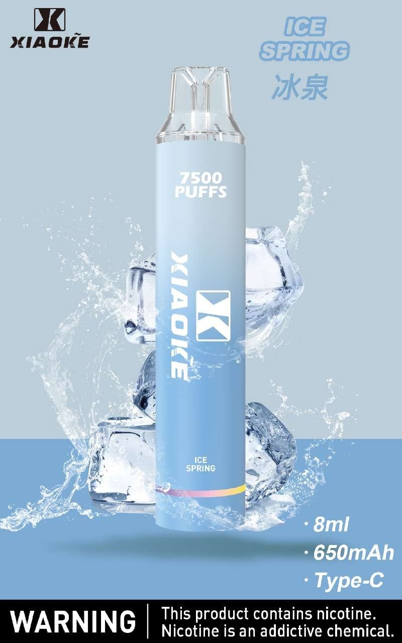 xiaoke梟客7500口一次性抛棄式-冰泉